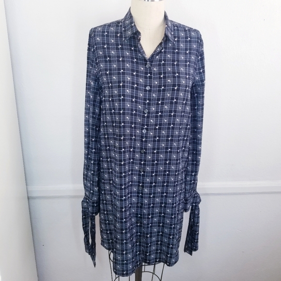 🌸 Equipment x Tabitha Simmons 100% Silk Dress Small - Picture 3 of 15